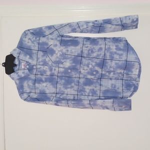 Justice girls button down shirt size 14/16